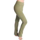 Love Bootcut Legging with Fold Over Adjustable Waistband