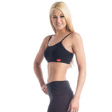 Strength Reversible Sports Bra - Black and Pink