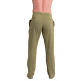 Men's Loose Yoga Pants  | Olive, army green