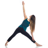 Wisdom Sleeveless Yoga Top - Teal