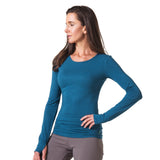 Strength Bamboo Long Sleeve T-Shirt - Teal