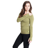 Strength Bamboo Long Sleeve T-shirt - Olive/Green