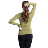 Strength Bamboo Long Sleeve T-shirt - Olive/Green