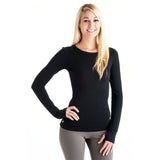 Strength Bamboo Long Sleeve T-shirt - Black