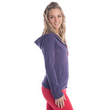 Strength Zippered Hoodie - Grape