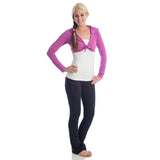 Love Bamboo Cropped Hoodie - Orchid